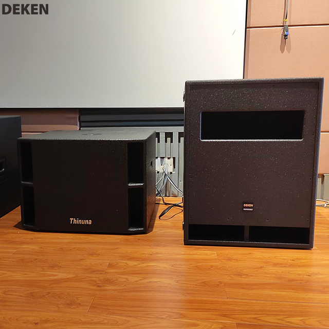 DEKEN P15S Professional Audio 15 Inch Active Subwoofer 4 Ohm 600 Watt Active Bass SpeakerWith Build in Amplifier Module