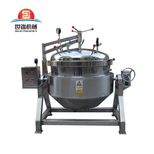 Industrial slow meat steam cooker