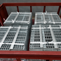 Grille de drainage de sol galvanisée pour plateforme industrielle