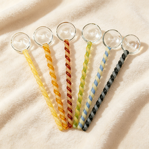 Cuchara para Té y Café <span class=keywords><strong>LIbai</strong></span>, Ecológica, de Vidrio Borosilicato, con Mango Largo y Diseño Europeo, para Fiestas - Product Image 1