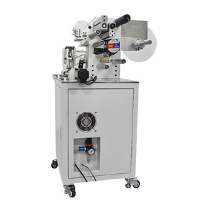 Machine à étiquettes de drapeau pour étiqueteuse pliante d'étiquettes de câble métallique - Product Image 3