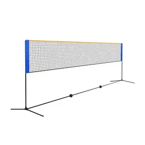 TY-1043D yüksek kalite çıkarılabilir ve profesyonel katlanabilir taşınabilir Badminton Netball Netball voleybol Netball standı