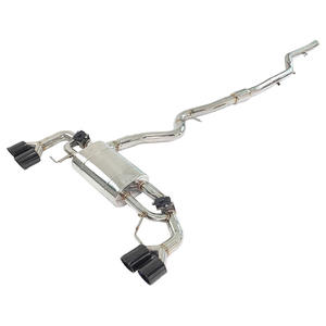 Tubo de Escape de Acero Inoxidable - Compatible con <span class=keywords><strong>BMW</strong></span> Serie 4 F32 F34 420i <span class=keywords><strong>418i</strong></span> 430i 428i Modelo 2.0T - Product Image 1
