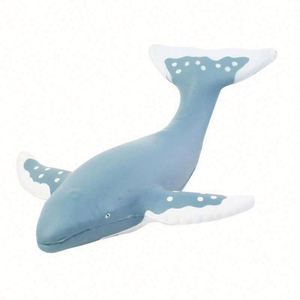 Pelota Antiestrés de PU con Forma de Ballena Colgada en la Espalda con Logotipo Personalizado, Juguete para Regalos Promocionales para Niños - Product Image 2