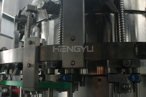 Ligne de production de <span class=keywords><strong>champagne</strong></span> clé en main complète : machine automatique de remplissage, bouchage et mise en cage de bouteilles de vin mousseux en verre - Product Image 3