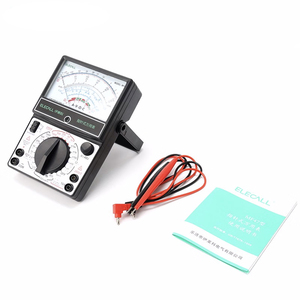 MF47 Con Trỏ Vạn Năng <span class=keywords><strong>Analog</strong></span> Meter AC DC Volt Ohm Hiện Tại Kiểm Tra Điện Đa Tester Với Thử Nghiệm Chì - Product Image 6