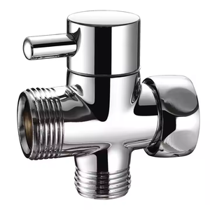 Vanne d'<span class=keywords><strong>angle</strong></span> en laiton de haute qualité pour salle de bain articles sanitaires bas prix approvisionnement industriel inverseur pommeau de <span class=keywords><strong>douche</strong></span> bon pour les toilettes à domicile - Product Image 1
