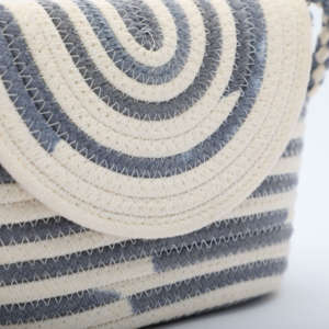 Sac en paille imperméable avec décoration de perles, pour sac de plage en coton, nouvelle collection - Product Image 3