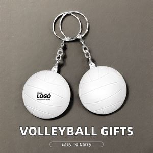 Llaveros de Voleibol Blancos Personalizados, Regalos Promocionales y Empresariales Perfectos para Bodas, Carnavales Escolares y Eventos - Product Image 2