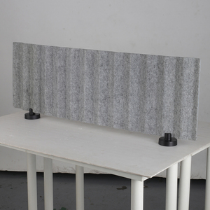 Âm thanh hiện đại không gian văn phòng <span class=keywords><strong>Divider</strong></span> màu xám văn phòng phân vùng Bảng điều khiển bức tường thiết kế di chuyển phân vùng bàn - Product Image 2