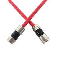 Outil de réparation de dénudeur CATV 75-5 F Kit d'outils de sertissage de câble coaxial pour RG6 RG59 RG11 avec compression F