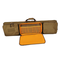 Étui tactique pour armes à feu sur mesure OEM 48 pouces, sac de rangement pour armes à feu durable à plusieurs poches avec bandoulière pour la chasse et le tir