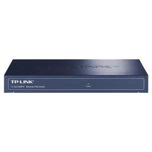 TP-LINK 9端口全千兆rj45端口poe工业以太网poe交换机8端口PoE交换机适用于所有场景TL-SG1009PH