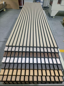 Panneaux acoustiques en placage, isolation phonique, panneau mural en bois insonorisé, <span class=keywords><strong>dalle</strong></span> insonorisée, MDF, polyester <span class=keywords><strong>acoustique</strong></span>, panneaux acoustiques - Product Image 3