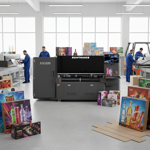 เครื่องพิมพ์อิงค์เจ็ทดิจิตอลแบบพิมพ์ครั้งเดียว Sunthinks SC600 ความแม่นยำสูง สำหรับโรงงานผู้ผลิตบรรจุภัณฑ์ - Product Image 1