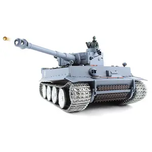 tamiya tanks rc Suppliers-Amazon Hot RC Shooting Tank 1 16 Full Metal Henglong+RC+Tank Toy RC With Bb 3818-1Pro Wholesale Toys China