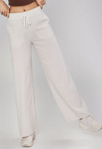 Pantalones de chándal de pierna recta completa para mujer, pantalones <span class=keywords><strong>deportivos</strong></span> holgados <span class=keywords><strong>con</strong></span> <span class=keywords><strong>faja</strong></span> de primavera para baile al aire libre, pantalones informales para viajeros - Product Image 5