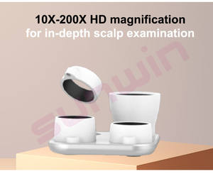 Analisador de Crescimento Capilar e Couro Cabeludo com IA de 16MP e Zoom Óptico de 10X-200X para Monitoramento Preciso da Queda de Cabelo e Saúde dos Folículos - Product Image 5