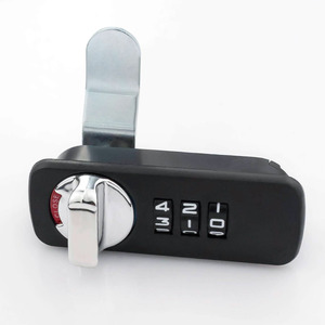 Cerradura Digital de Combinación de Alta Seguridad para Gabinetes con Acabado Pulido, Código Mecánico para Muebles de Oficina, Desbloqueo por Contraseña - Product Image 1