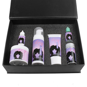 Argabarro-kit de control de borde de etiqueta privada, sin residuos para trenzado y estilo de pelo africano americano - Product Image 2