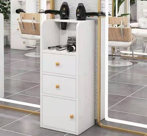 Salon Tool Cabinets, specialized Storage Cabinets for Beauty Salons and Hair Salons, Hairstylist Shelves for Cutting Hair - Product Image 1
