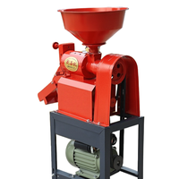 Machine à décortiquer le riz domestique automatique de petite taille, batteur de son fin, décorticage efficace