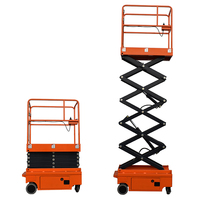 Eterlift Lagerhaus-Nutzung Schmaler Elektrischer Scherenlift 300kg Traglast 3-4,8m Mobile Hubarbeitsbühne