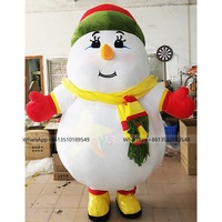 Funtoys-Costume de Mascotte Gonflable de Noël, Père Noël, Bonhomme de Neige, Renne, Elan, Cerf, Orignal, Personnage en Peluche, Animal de Bande Dessinée pour Adulte
