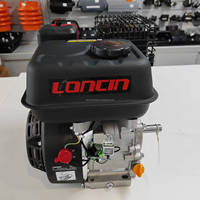 Motor de gasolina Loncin G200F de 6.5HP y 196cc de 4 tiempos para compactadora de placas, bomba de agua, generador, alisadora de hormigón, reemplaza a GX160 GX200