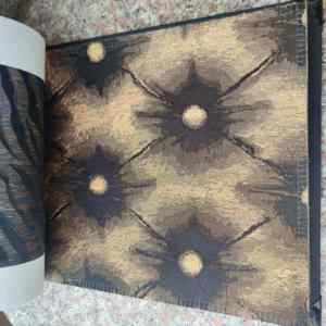 Dệt vàng chủ đề thêu màu đen vải cho rèm cửa giường sofa - Product Image 3