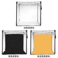 Travor-boîte à lumière de Studio de photographie, Kit de lumière pour parapluie, boîte de Photo avec panneau lumineux LED variable 40x40 60x60 80x80 150x200