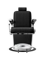 Fauteuil de Barbier Yalong Vintage en Alliage d'Aluminium, Pivotant, Réglable en Hauteur et Inclinable, Spécifique aux Salons pour la Coupe, la Permanente et la Coloration