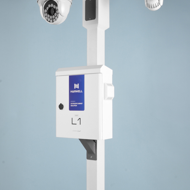 Harwell Cctv Enclosure Power Cabinet Video Surveillance Cabinet Waterproof Cabinet Outdoor