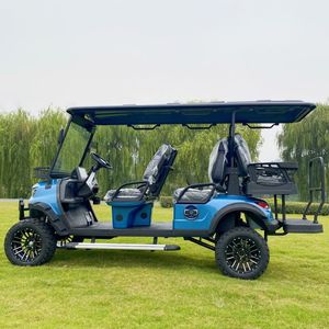 BETETEK Carro de Golf de Lujo de 4 Plazas, Totalmente Eléctrico, con Asientos Confortables Resistentes a Impactos, para Campos de Golf, Villas Vacacionales y Caminos No Públicos - Product Image 3