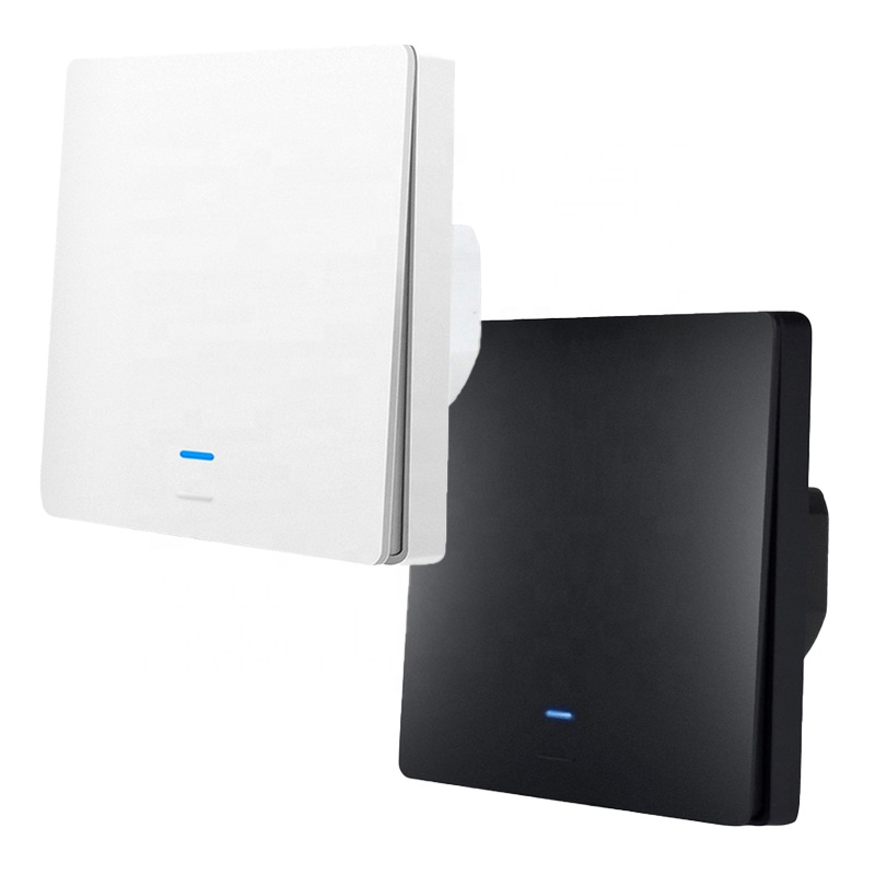 Tuya/приложение Smart Life ЕС Wi-Fi пульт дистанционного управления Поддержка Google Home Alexa 2200 Вт настенный сенсорный выключатель Smart 1 Gang кнопочный переключатель