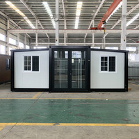 Maison de camping préfabriquée bon marché Bulgarie 4 chambres et salon maison conteneur de 40 pieds