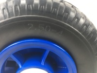 250-4 roue de Pu/caoutchouc pneus remplis de mousse pour brouette