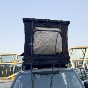 DrunkenXp 132cm Width Z Shape Aluminum Hard Shell Waterproof 280G Canvas Fabric Big Space Camping Car <strong>Roof</strong> <strong>Top</strong> <strong>Tent</strong> - Product Image 5