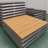 Terrasse en WPC à hauteur réglable, directement de l'usine, pour piscine, spa, jardin, patio, vente en gros, taille personnalisée, terrasse extérieure