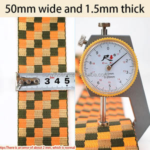 للبيع بالجملة من الشركات المصنعة جديد 50 حقيبة يد بحزام وحزام من الجاكار وحزام كتف عريض وحزام جيتار من النايلون <span class=keywords><strong>2</strong></span> بوصة - Product Image 2