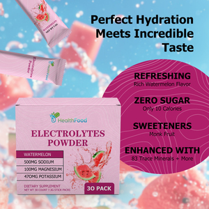 Private Label Electrolytes Powder with Total Carbohydrate Cellular Hydration Fluid Balance Maintain Body Temperature Powder - Product Image 4
