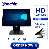 Sistem Kasir POS Layar Ganda YX-A8 15.6 inci dengan Android RK3568, 2G+32G untuk Retail, Kasir All-in-one dengan Wi-Fi/BT