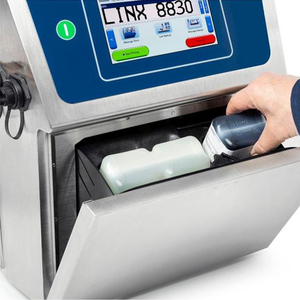 Impresora de inyección de tinta Linx8300 de China Impresora Cij automática con tinta de 24 pigmentos para cerveza Aluminio 62 Mm Mk11 Midi para tela - Product Image 4