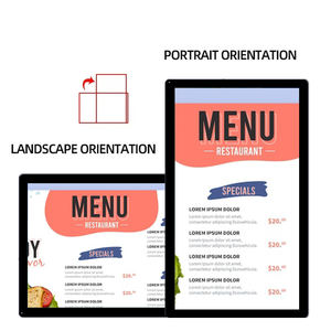 Kiosque d'affichage numérique LCD tactile 15,6 pouces, montage mural intérieur, contrôleur vidéo Android <span class=keywords><strong>pour</strong></span> magasin <span class=keywords><strong>de</strong></span> détail, ascenseur - Product Image 4