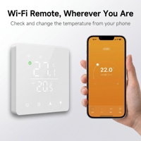 Thermostat de chaudière à gaz à contact sec 3A, télécommande console web BMS, gestion de flotte d'appareils, alarme de panne