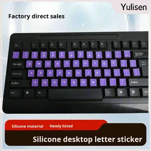 Thương Hiệu Chính Máy Tính Để Bàn Bàn Bàn Phím Dán Phổ Silicone Thư Bàn Phím Với Mỹ Phiên Bản Tiếng Anh Thiết Kế Trong Kho - Product Image 2