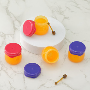 Cute <b>Lip</b> Balm Bottle 6g Plastic Jar With Spoon For Cosmetic Packaging - Product Image 2