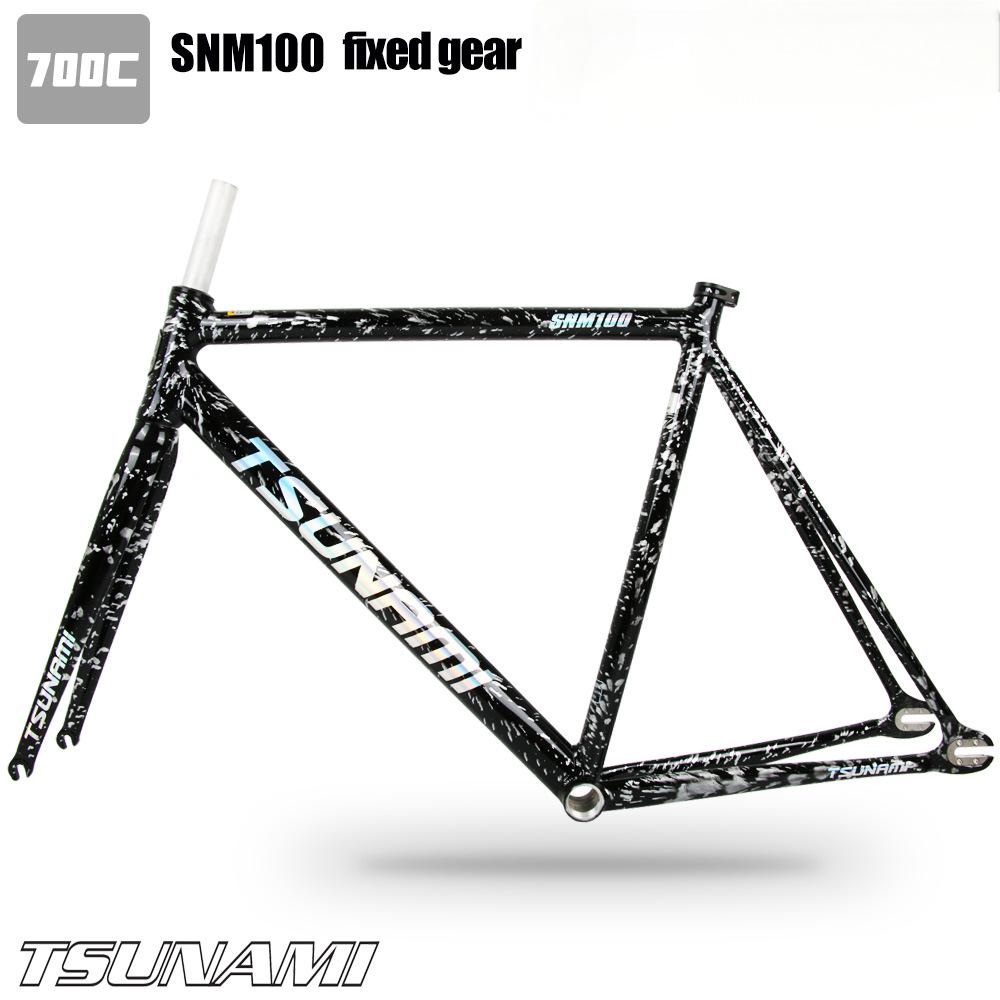 2025 TSUNAMI SNM100 Aluminum Alloy Fixed Gear Track Bike Frame