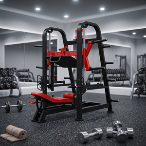 เครื่องออกกำลังกายแบบ Leg Press สำหรับใช้งานเชิงพาณิชย์ ขายส่งจากโรงงานโดยตรง ออกแบบสำหรับการฝึกแบบหลายผู้ใช้ เหมาะสำหรับฟิตเนสคลับขนาดใหญ่ - Product Image 5