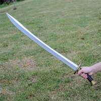 S0105 PartyGears Machette médiévale de pirate en mousse, épée LARP, accessoire d'arme de cosplay, accessoires de costume d'Halloween